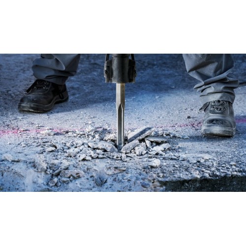 Cincel plano PRO HEX 28-4C, 35 x 400 mm