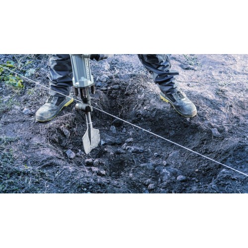 Cincel de pala PRO HEX 30-4C redondeado, 135 x 400 mm