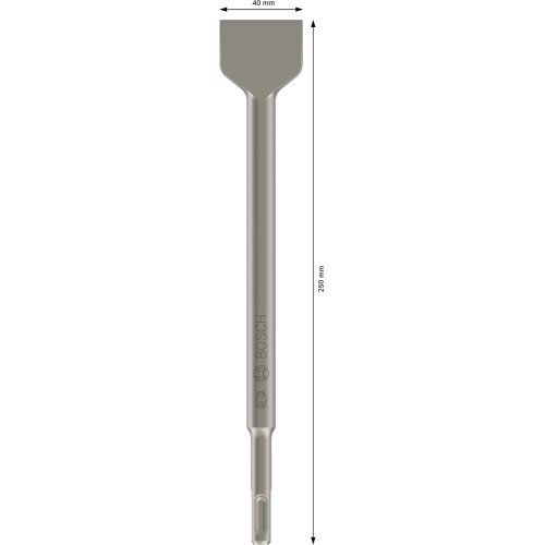 PRO SDS plus-4C Cincel de pala, 40 x 250 mm, 5 unidades