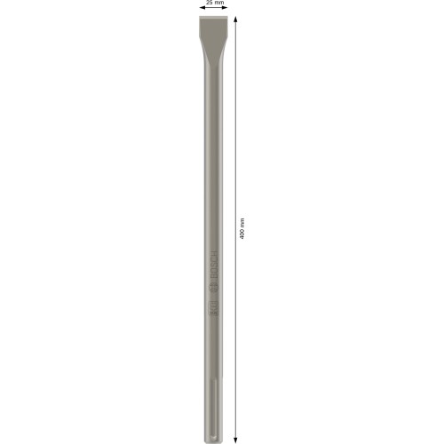 Cincel plano PRO SDS max-4C, 25 x 400 mm