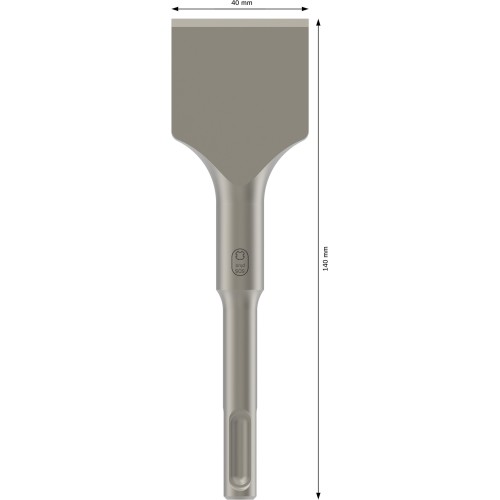 Cincel de pala PRO SDS plus-4C 40 x 140 mm