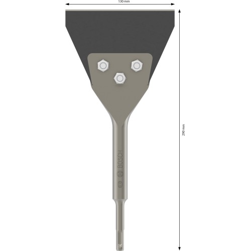 PRO SDS plus Floor Scraper, 130 x 290 mm