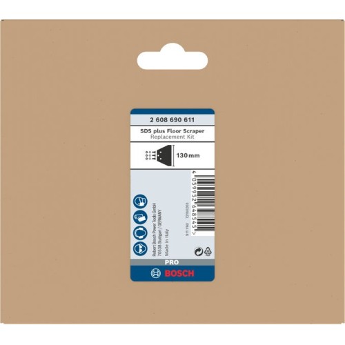 Set de repuesto de rascador de suelo PRO SDS plus, 130 mm