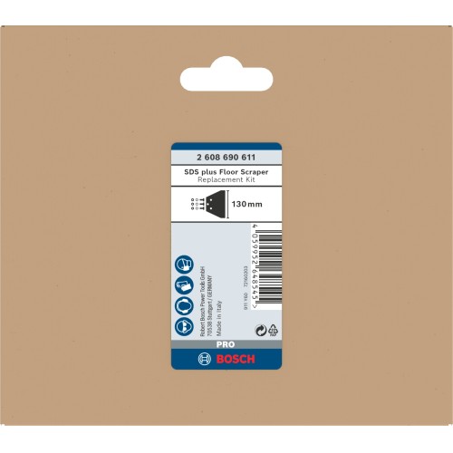 Set de repuesto de rascador de suelo PRO SDS plus, 130 mm