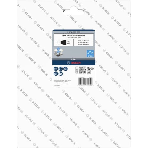 Set de repuesto de rascador de suelo PRO HEX 28/30