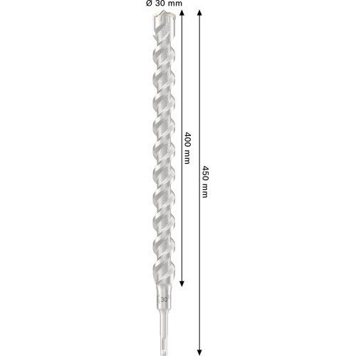 Broca para martillo PRO SDS plus-5X, 30 x 400 x 450 mm