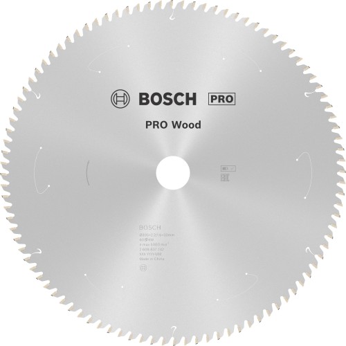 Hoja de sierra circular PRO Wood cordless, 305 x 2,2 x 30 mm, T60