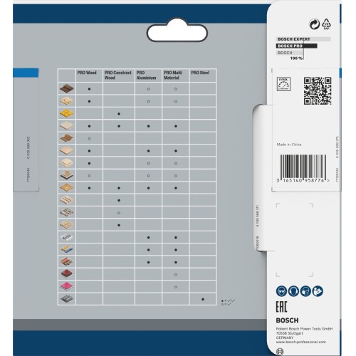 Hoja de sierra circular PRO Aluminium cordless, 140 x 1,6 x 20 mm