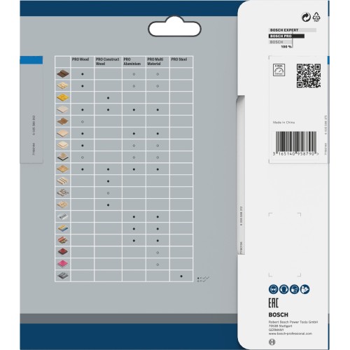 Hoja de sierra circular PRO Aluminium cordless, 160 x 1,8 x 20 mm