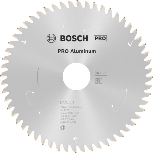Hoja de sierra circular PRO Aluminium cordless, 165 x 1,8 x 30 mm