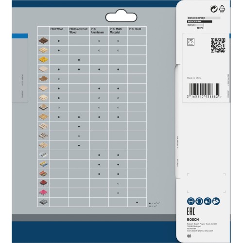 Hoja de sierra circular PRO Aluminium cordless, 184 x 2 x 16 mm