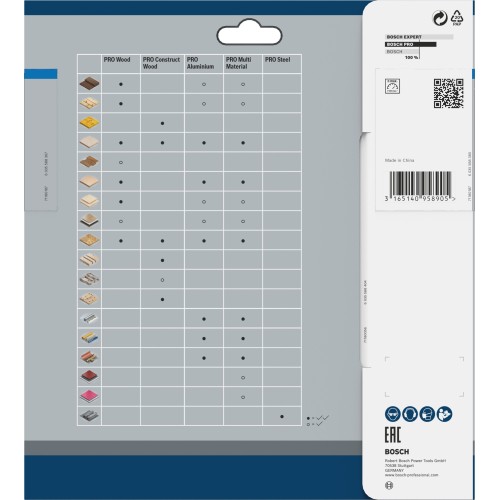 Hoja de sierra circular PRO Aluminium cordless, 190 x 2 x 20 mm