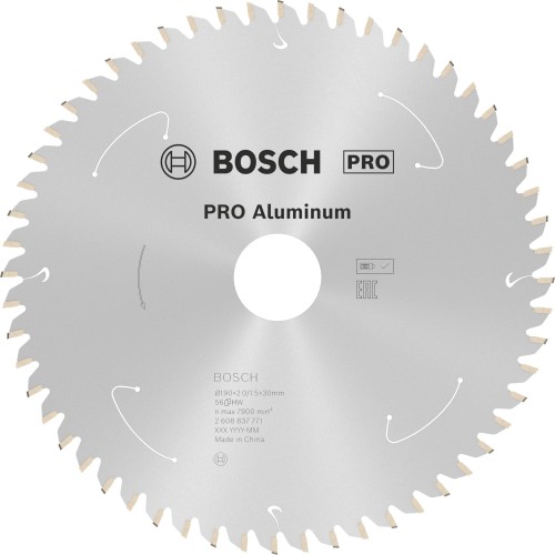 Hoja de sierra circular PRO Aluminium cordless, 190 x 2 x 30 mm