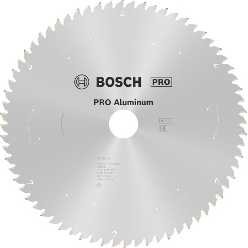 Hoja de sierra circular PRO Aluminium cordless, 254 x 2,4 x 30 mm