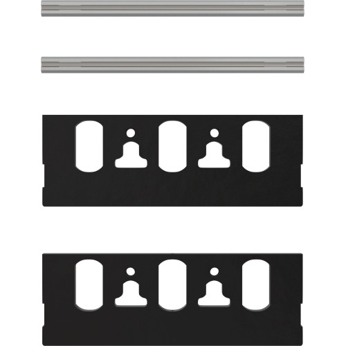 Set de cuchillas para cepillo PRO, 4 unidades