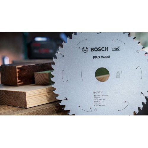 Hoja de sierra circular PRO Wood cordless, 254 x 2,2 x 30 mm, T48