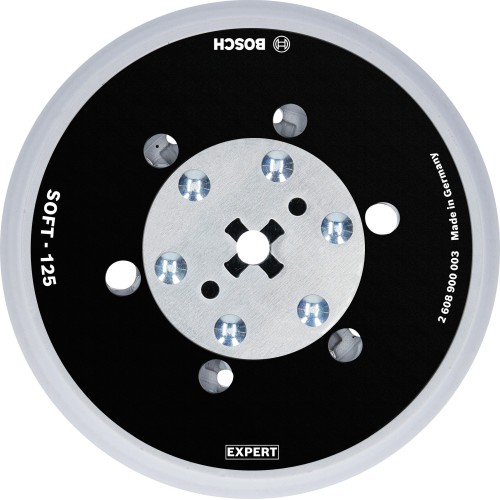 Plato de lija EXPERT Multihole Universal, 125 mm, blando