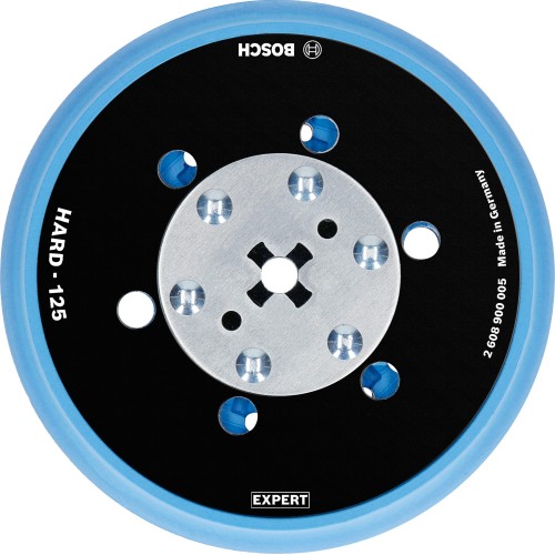 Plato de lija EXPERT Multihole Universal, 125 mm, duro