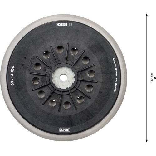 Plato de lija EXPERT Multihole para Bosch, 150 mm, blando