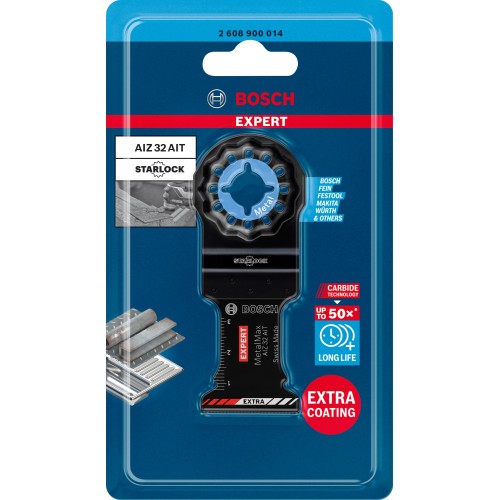 Hoja de multiherramienta EXPERT MetalMax AIZ 32 AIT de 40 x 32 mm