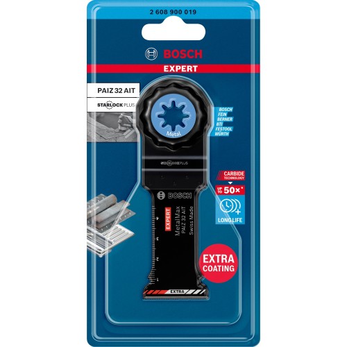 Hoja de multiherramienta EXPERT MetalMax PAIZ 32 AIT de 50 x 32 mm