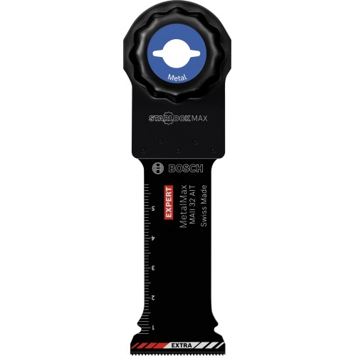 10 hojas de multiherramienta EXPERT MetalMax MAII 32 AIT de 70 x 32 mm