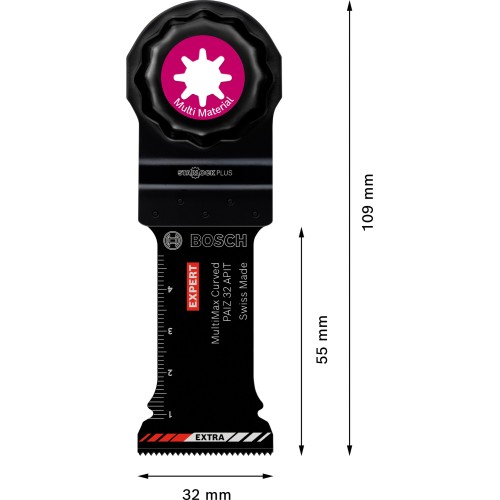 Hoja de multiherramienta EXPERT MultiMax PAIZ 32 APIT de 32 mm