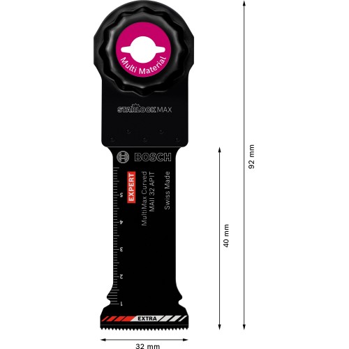 Hoja de multiherramienta EXPERT MultiMax MAII 32 APIT de 32 mm, 10 unidades