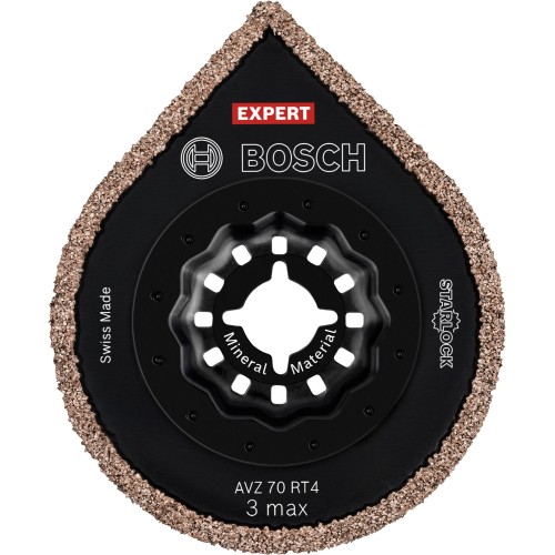 Placa de fresado de multiherramienta EXPERT 3 max AVZ 70 RT4 de 70 mm, 10 unidades