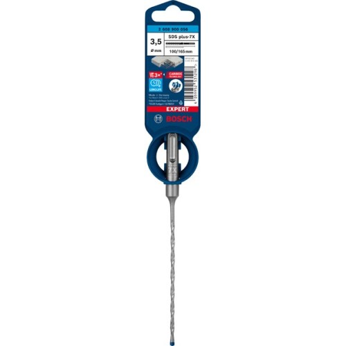 Broca para martillo EXPERT SDS plus-7X de 3,5 x 100 x 165 mm