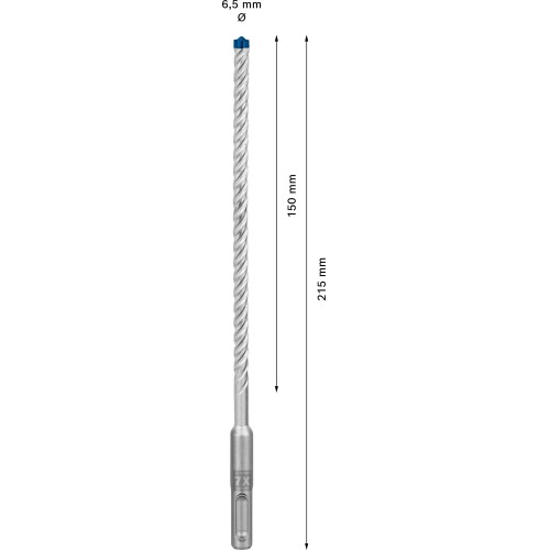 Broca para martillo EXPERT SDS plus-7X de 6,5 x 150 x 215 mm