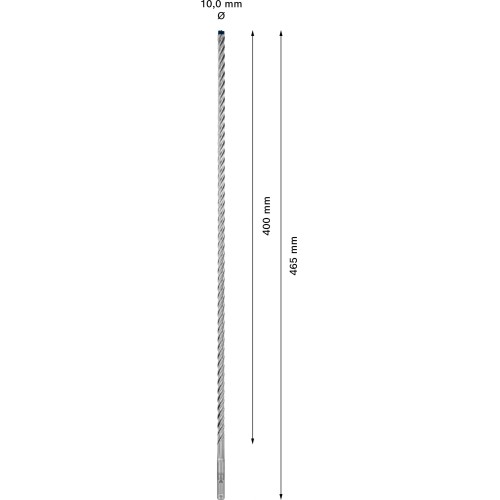 Broca para martillo EXPERT SDS plus-7X de 10 x 550 x 600 mm