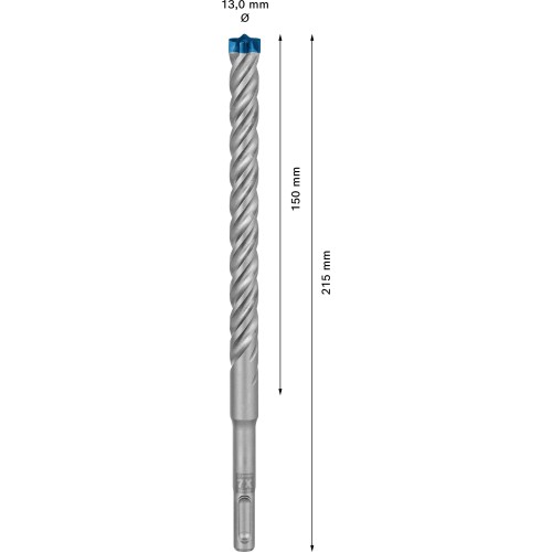 Broca para martillo EXPERT SDS plus-7X de 13 x 150 x 215 mm