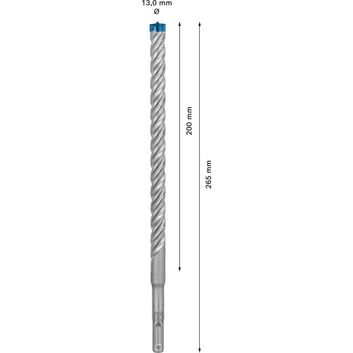 Broca para martillo EXPERT SDS plus-7X de 13 x 200 x 265 mm