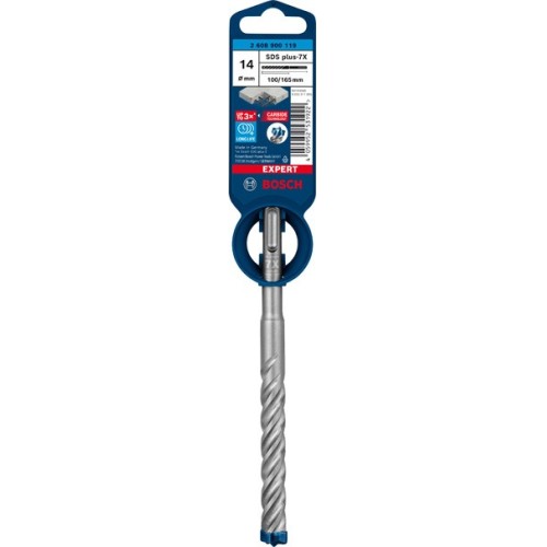 Broca para martillo EXPERT SDS plus-7X de 14 x 100 x 165 mm
