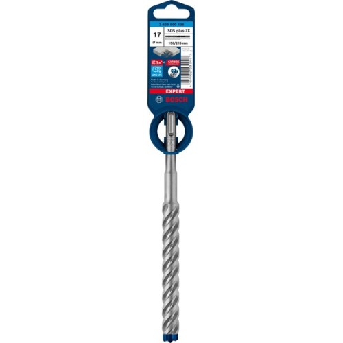 Broca para martillo EXPERT SDS plus-7X de 17 x 150 x 215 mm