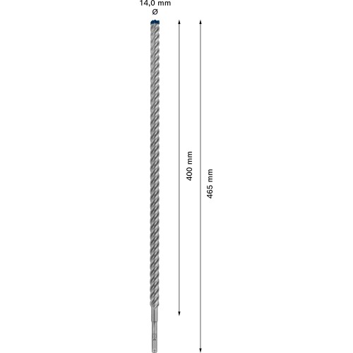 Broca para martillo EXPERT SDS plus-7X de 18 x 400 x 450 mm