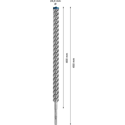 Broca para martillo EXPERT SDS plus-7X de 24 x 400 x 450 mm