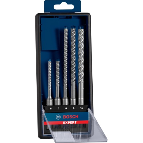 Set de brocas para martillo EXPERT SDS plus-7X de 5/6/6/8/10 mm, 5 unidades