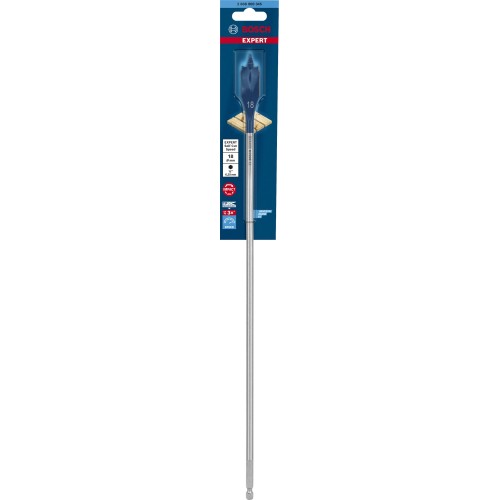 Broca fresadora plana EXPERT Self Cut Speed de 18 x 400 mm
