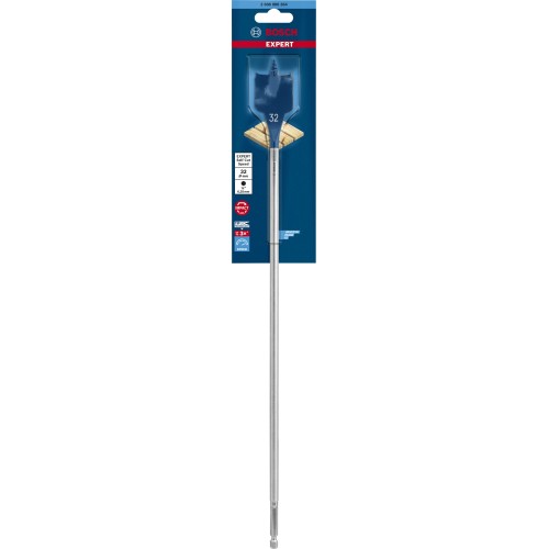Broca fresadora plana EXPERT Self Cut Speed de 32 x 400 mm