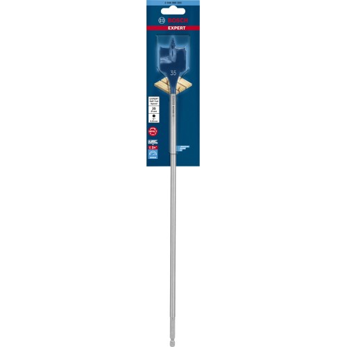 Broca fresadora plana EXPERT Self Cut Speed de 35 x 400 mm