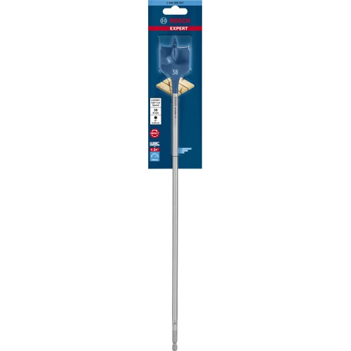 Broca fresadora plana EXPERT Self Cut Speed de 38 x 400 mm