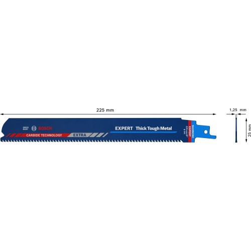 Hoja de sierra sable EXPERT Thick Tough Metal S1155CHC, 1 uds.