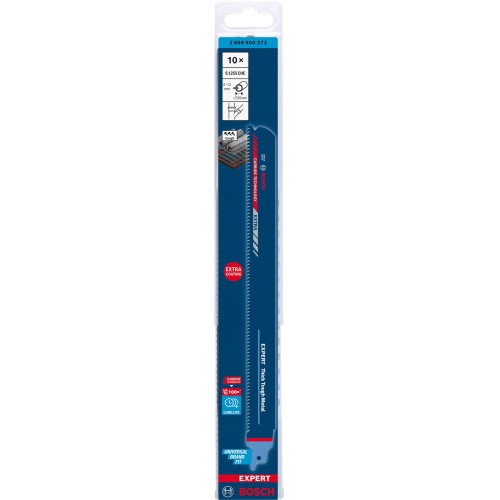 Hoja de sierra sable EXPERT 'Thick Tough Metal' S 1255 CHC, 10 unidades