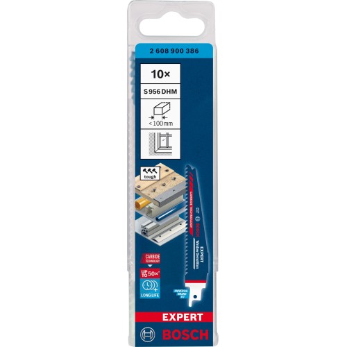 Hoja de sierra sable EXPERT 'Window Demolition' S 956 DHM, 10 unidades