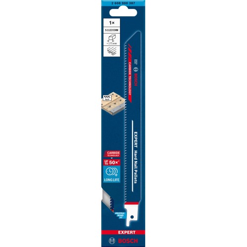 Hoja de sierra sable EXPERT Hard Nail Pallets S1122CHM, 1 ud.
