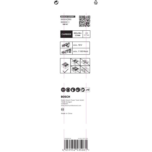Hoja de sierra sable EXPERT 'Hollow Brick' S 2243 HM, 1 unidad