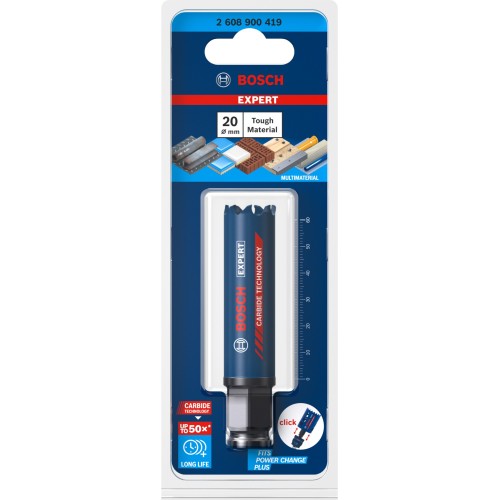 Sierra de corona EXPERT Tough Material de 20 x 60 mm