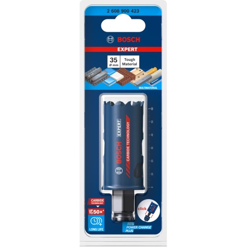 Sierra de corona EXPERT Tough Material de 35 x 60 mm